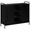 vidaXL Kabalas Juodojo ąžuolo 97 x 33 x 81 cm Apdirbta mediena