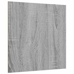 vidaXL Dekoratyvinės Panelės 12 vnt. Pilkas Sonoma 30 x 30 x 0.27 cm