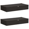 vidaXL Saugojimo dėžė 2 pcs Antracito 100 x 50 x 18 cm