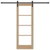 vidaXL Slankios durys ORKDAL Natūrali 73,5 x 198,5 cm