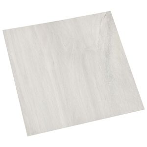 vidaXL Grindų lentos Kreminė 5,11 m&sup2; 55 vnt. PVC
