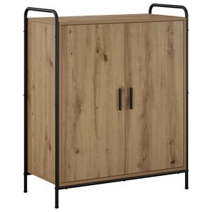 vidaXL Batu skrynia 76 x 36,5 x 93 cm Apdirbta mediena Artisano ąžuolo