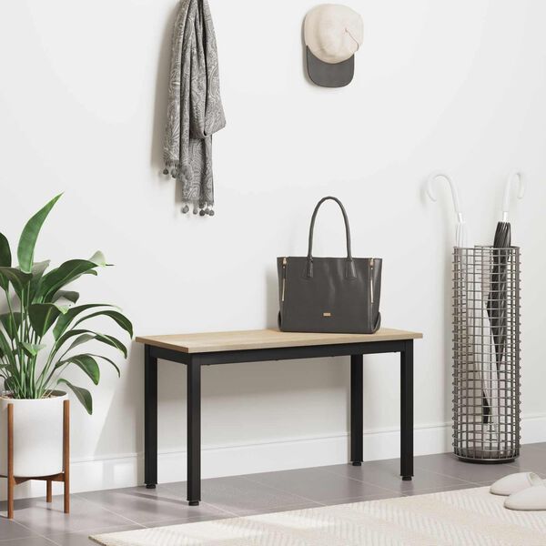 vidaXL suoliukas Sonoma 80 x 35 x 45 cm Apdirbta mediena