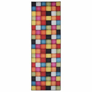 vidaXL Kilimėlis LESAKA spalvingas 50 x 100 cm