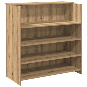 vidaXL Registratūra, artisano, 100x50x103,5 cm, apdirbta mediena