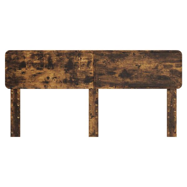 vidaXL Galvūgalis Rūkyta ąžuolas 200 cm Apdirbta mediena