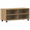 vidaXL Televizoriaus spintelė 90 x 35 x 40.5 cm Ruda Apdirbta mediena