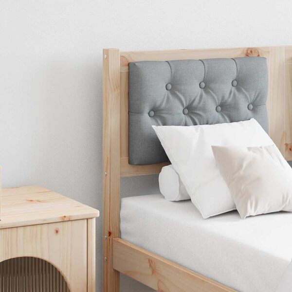 vidaXL Galvūgalis Kita Ruda ir &scaron;viesiai pilka 120 cm Pu&scaron;ies masyvas