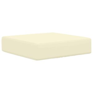 vidaXL Lauko Sėdimosios Pagalvė Kreminė 40 x 40 x 8 cm