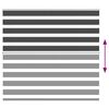 vidaXL zebrinės žaliuzės 155x150 cm audinio plotis 150,9cm poliesteris