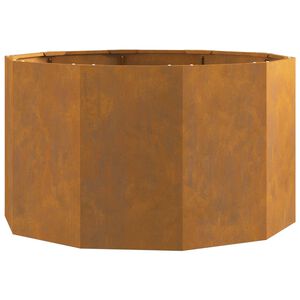 vidaXL Lovelis Rūdijanti 90 x 90 x 50 cm
