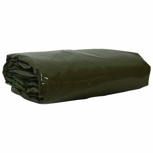 vidaXL Tentinis audinys 650g / m&sup2; Alyvuogių žalia 2 x 3 m