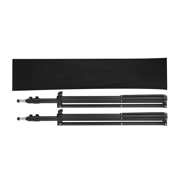 vidaXL 2 stovai lempoms, auk&scaron;tis 78 - 210 cm