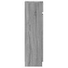 vidaXL Spintelė batams, pilka ąžuolo, 100,5x28x100cm, apdirbta mediena