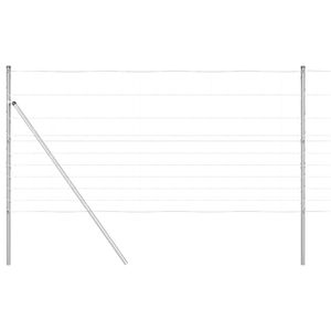 vidaXL Tvorelės stulpas Cinkuotas 25 x 1,2 m Plienas