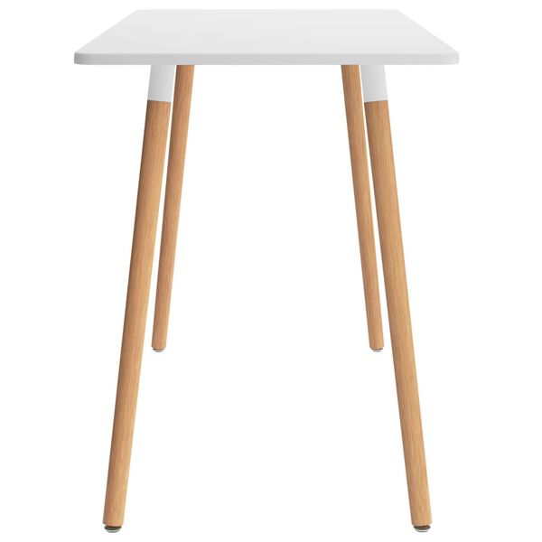 vidaXL Valgomojo baldų komplektas, 7 dalių, mėlynas (287242+3x289150)