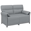 vidaXL Sofa 100% poliesteris metalinis rėmas MDF, fanera