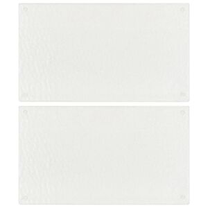 vidaXL Pjaustymo lentelės, 2vnt., grūdintas stiklas, su burbuliukais