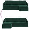 vidaXL Sofa Tamsiai žalia Bendri matmenys: 228 x 134 cm (P X G x A)