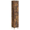 vidaXL Spintelė 2 pcs Dūminio ąžuolo 33 x 34,5 x 90 cm