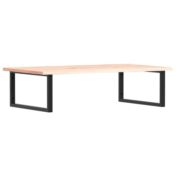 vidaXL Lentyna praustuvui, plienas ir ąžuolo medienos masyvas