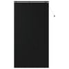 vidaXL Venecijos žaliuzės Juoda 130 x 250 cm 35 mm
