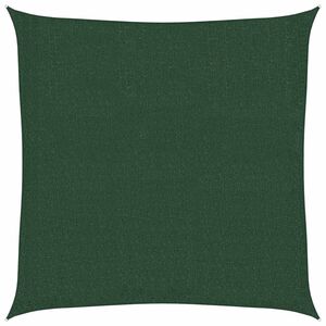 vidaXL Uždanga nuo saulės, tamsiai žalios spalvos, 2x2m, HDPE, 160g/m&sup2;