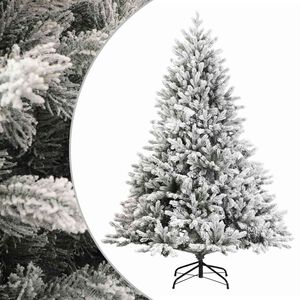 vidaXL Dirbtinė Sulankstoma Kalėdų Eglutė 120 cm PVC ir metalas