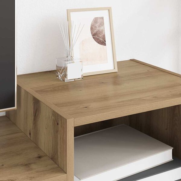 vidaXL Televizoriaus spintelė Amatininkų ąžuolas 160 x 35 x 55 cm