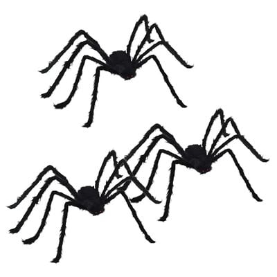Helovino voro dekoracija 3 vnt. juoda 150 cm