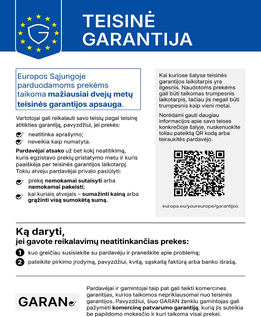 legal guarantee image