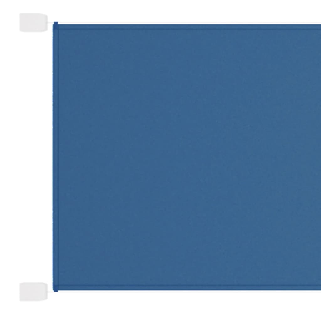 vidaXL Vertikali markizė, mėlynos spalvos, 140x600cm, oksfordo audinys