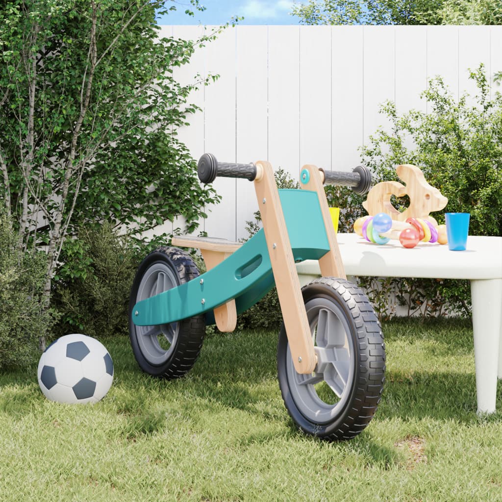 vidaXL Vaikiškas balansinis dviratis, šviesiai mėlynos spalvos