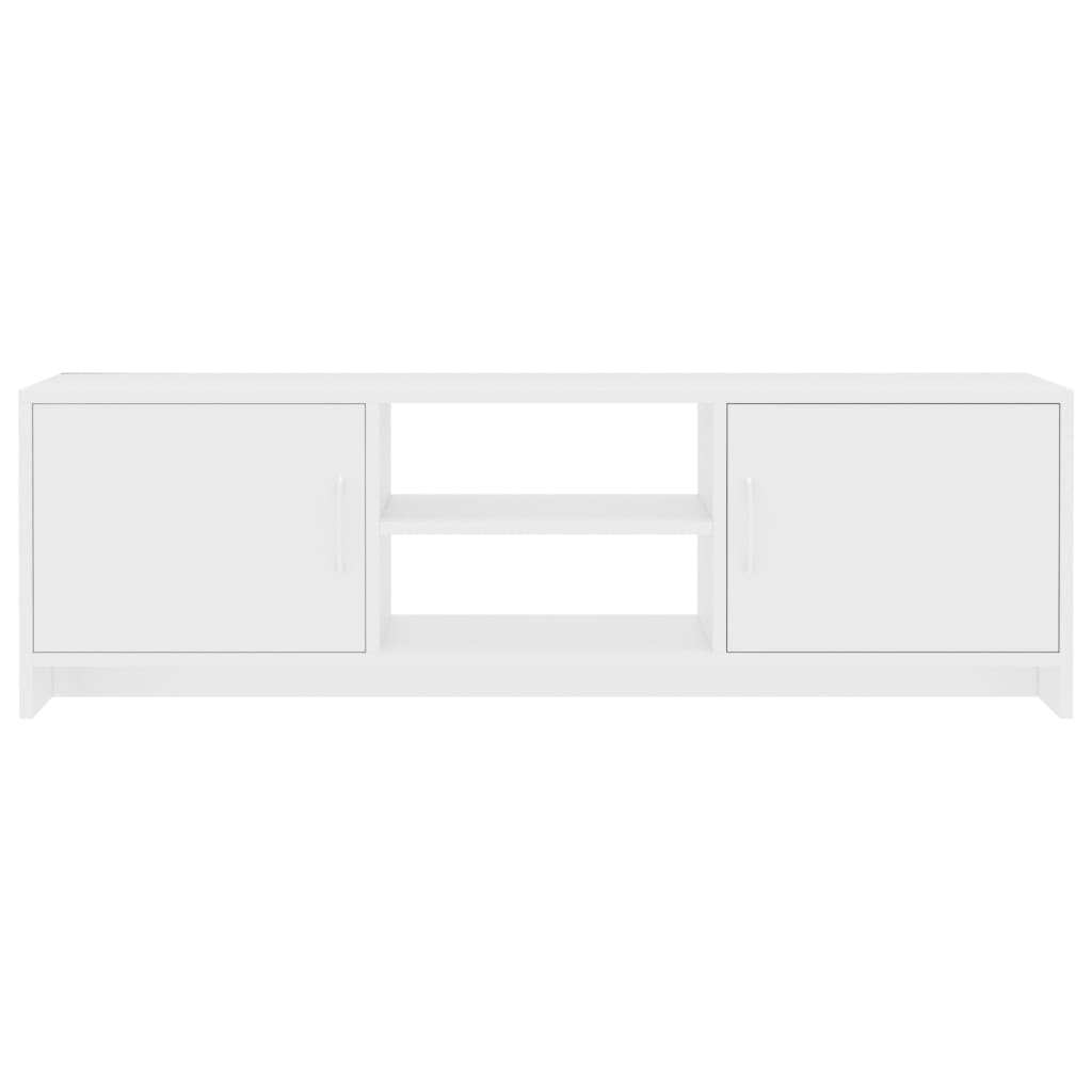 vidaXL Televizoriaus spintelė, baltos spalvos, 120x30x37,5 cm, MDP