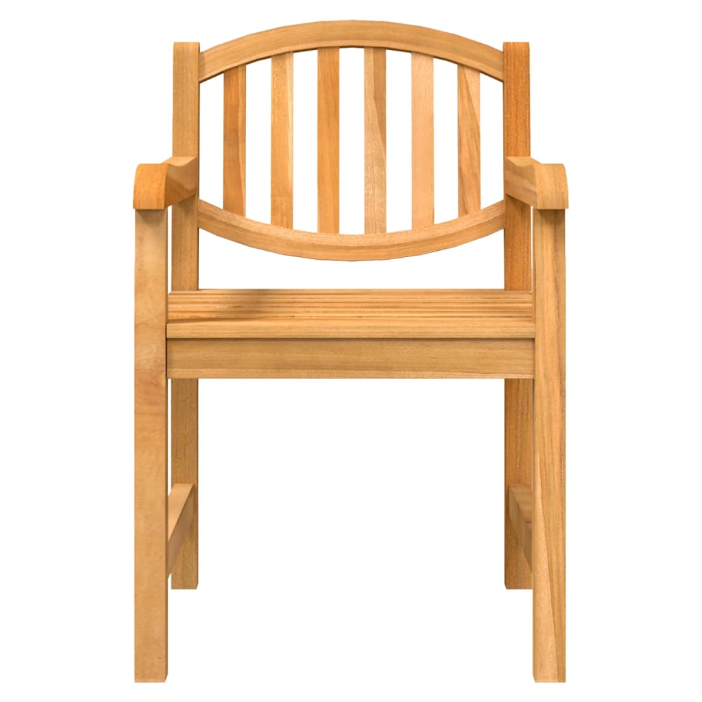 vidaXL Sodo kėdės, 6vnt., 58x59x88cm, tikmedžio medienos masyvas