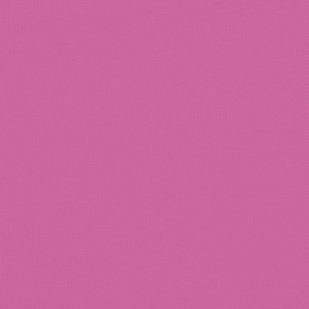 vidaXL Sodo suoliuko pagalvėlė, rožinės spalvos, 180x50x7cm, audinys