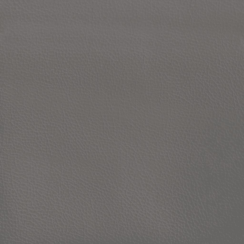 vidaXL Lova su spyruoklėmis ir čiužiniu,pilkas,140x190cm, dirbtinė oda