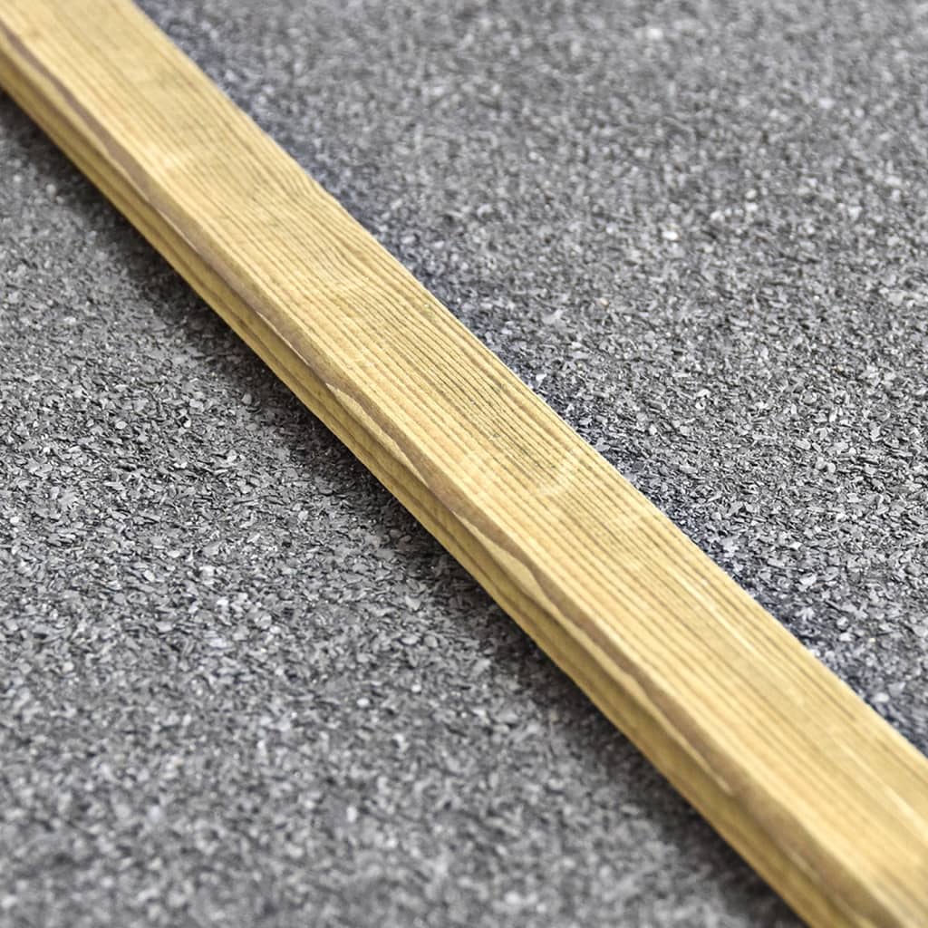 vidaXL Sodo pašiūrė, 100x110x218 cm, impregnuota pušies mediena