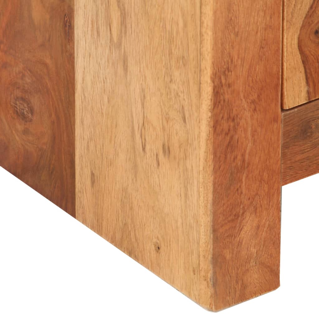 vidaXL Komoda, 50x30x110cm, rausvosios dalbergijos medienos masyvas