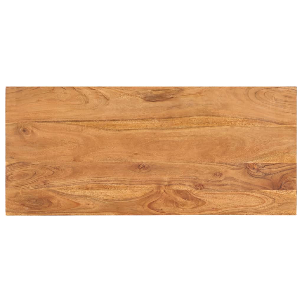 vidaXL Kavos staliukas, 100x45x33cm, akacijos medienos masyvas