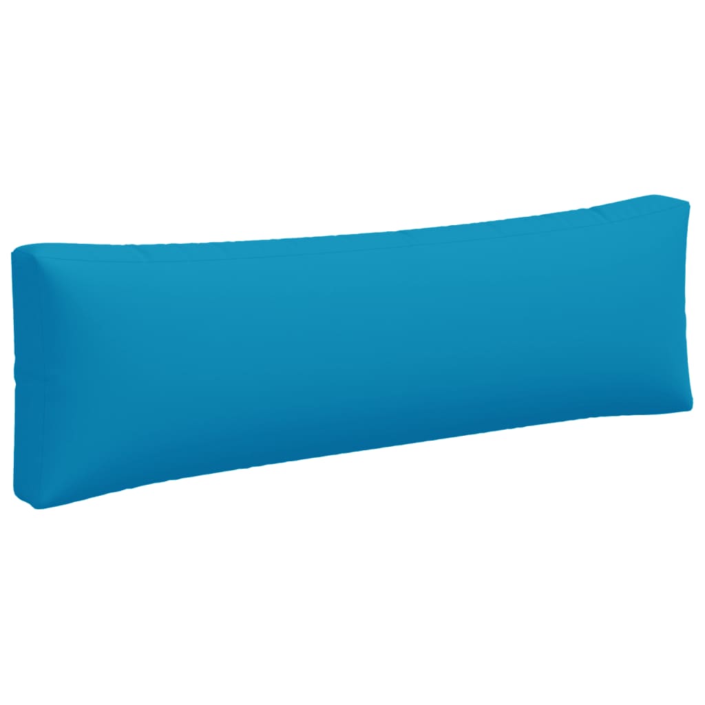 vidaXL Palečių pagalvėlės, 3vnt., mėlynos spalvos, audinys