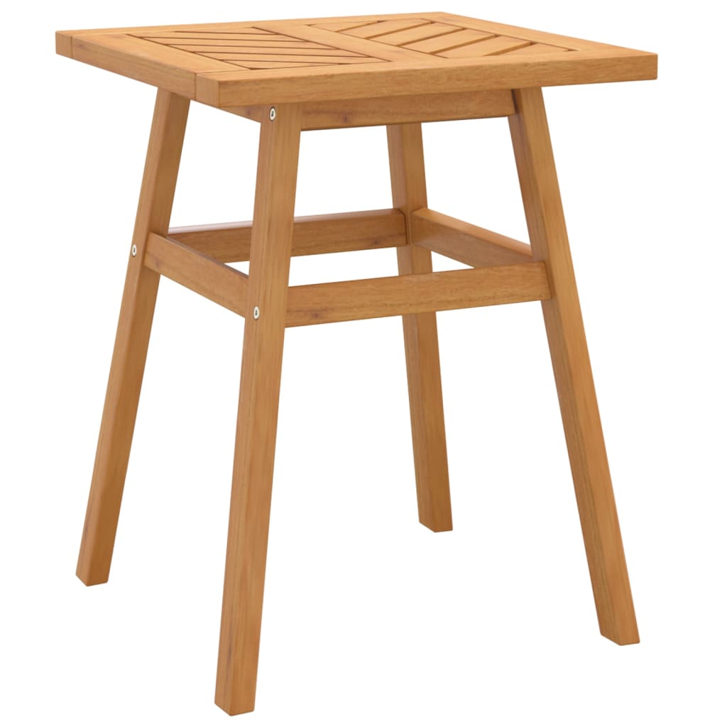 vidaXL Šoninis staliukas, 45x45x60cm, akacijos medienos masyvas