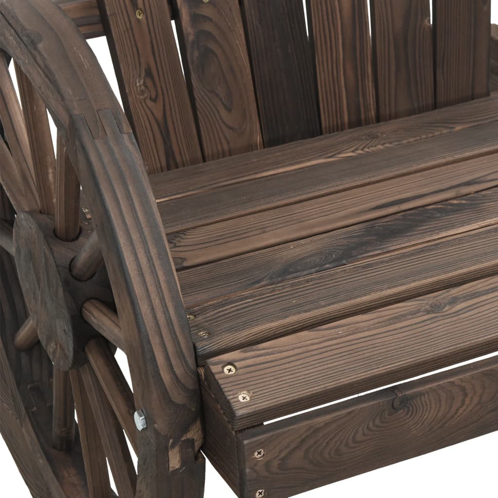 vidaXL Supama adirondack kėdės, 2vnt., eglės medienos masyvas