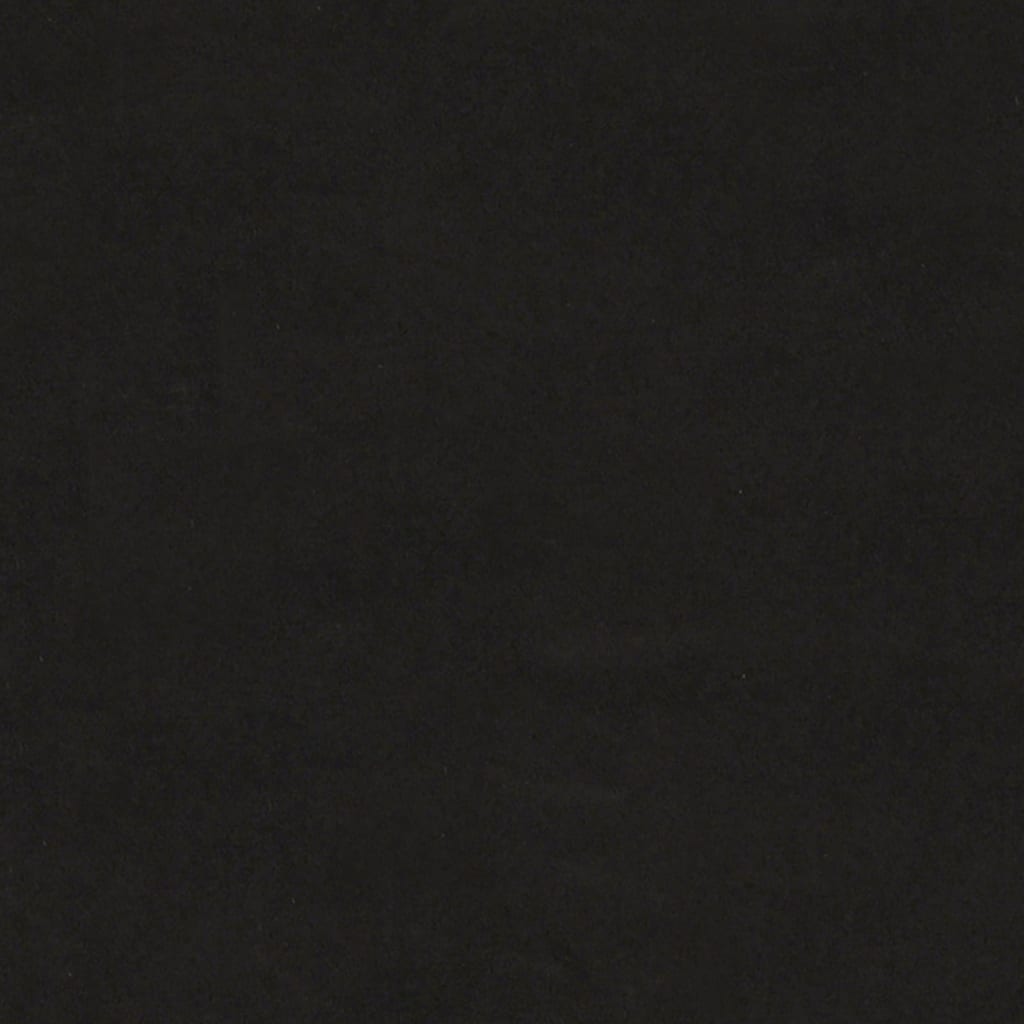 vidaXL Suoliukas, juodos spalvos, 98x56x69cm, aksomas