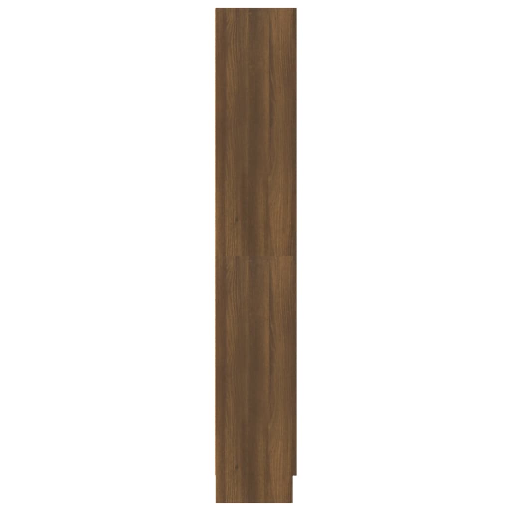 vidaXL Spintelė knygoms, ruda ąžuolo, 82,5x30,5x185,5cm, mediena