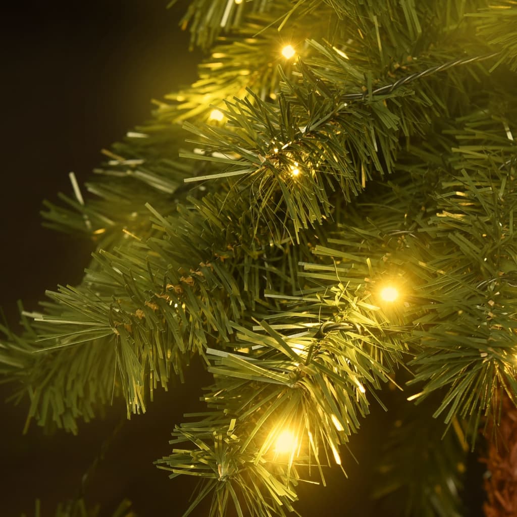 vidaXL Kalėdų medis su LED lemputėmis, 120cm
