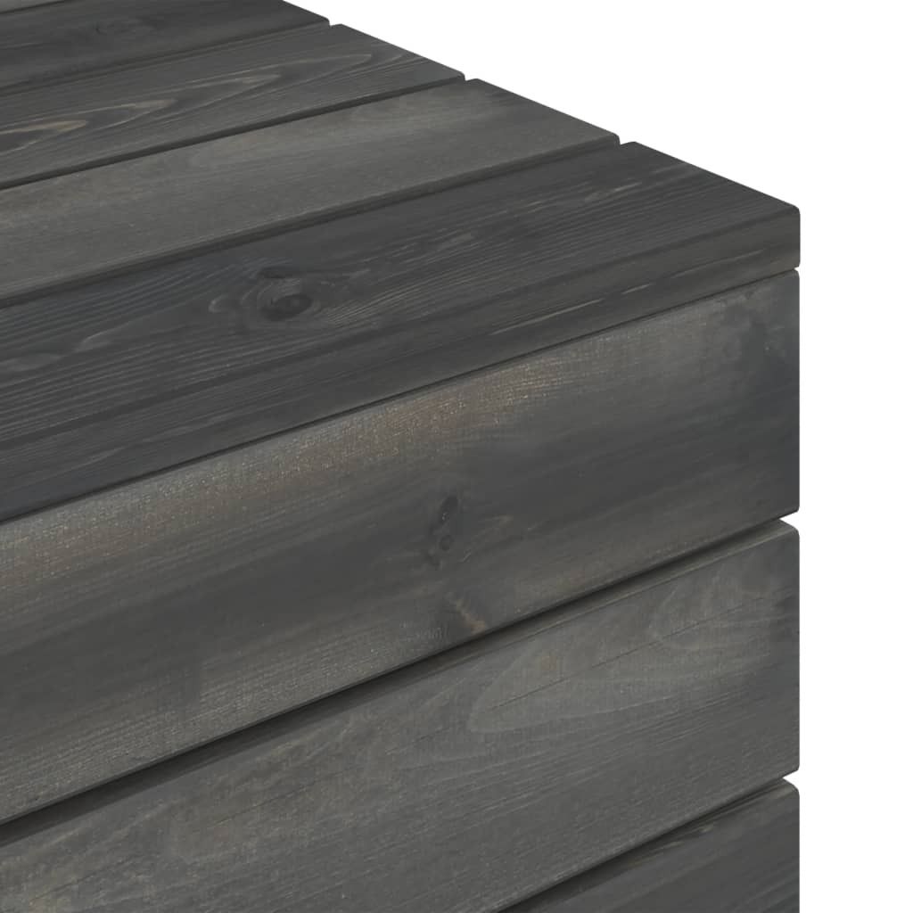 vidaXL Sodo poilsio komplektas iš palečių, 6 dalių, pušies mediena