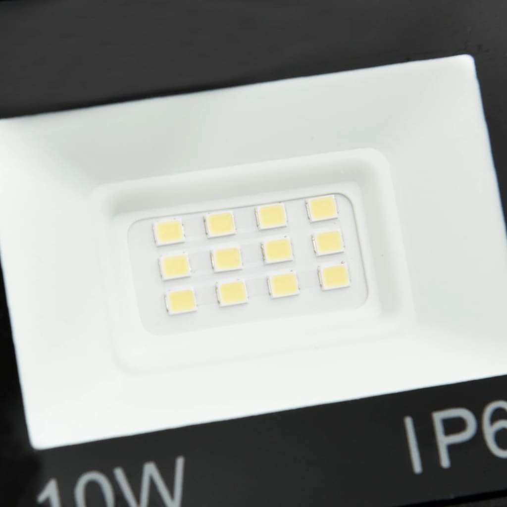 vidaXL LED prožektoriai, 2vnt., šaltos baltos spalvos, 10W