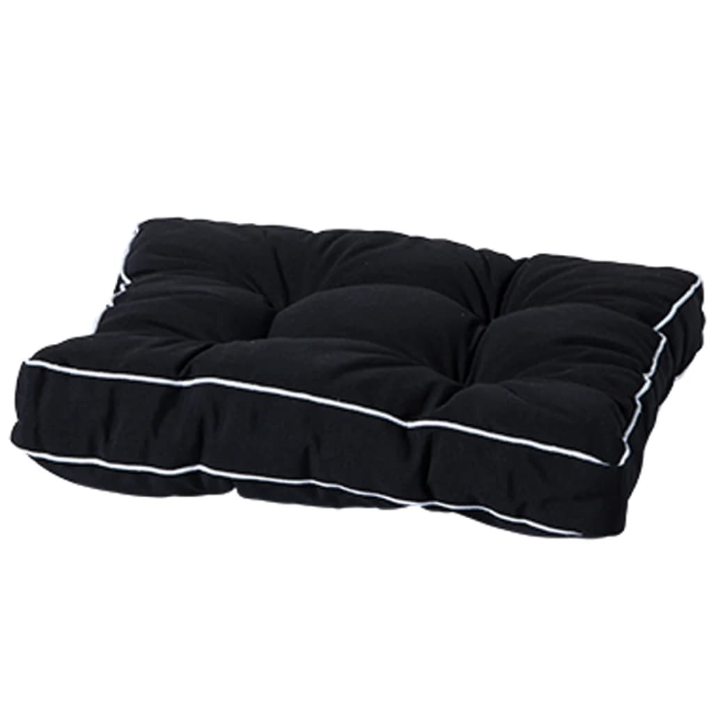 Madison Sėdima pagalvėlė Panama, juodos spalvos, 47x47cm