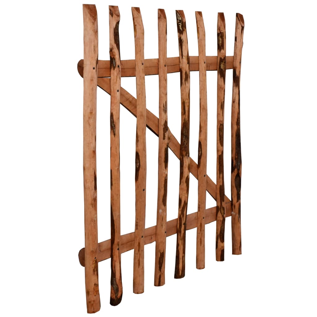 vidaXL Tvoros vartai, impregnuota lazdyno mediena, 100x120cm